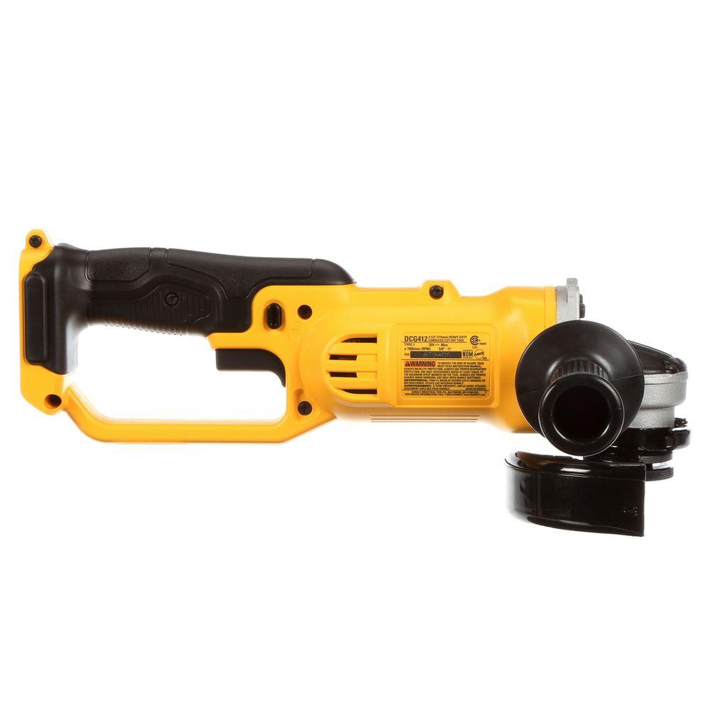 FLEXVOLT 60-Volt MAX Li-Ion 7-1/4 in. Cordless Brushless Circ Saw Kit w/ 20V Cordless 4-1/2 - 5 in. Grinder(Tool Only) - Super Arbor