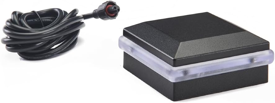 Trex 2-Pack Lighting Black Low Voltage Plug-in LED Post Light