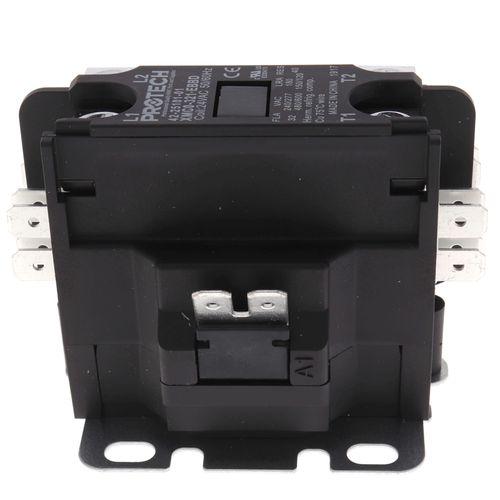 Rheem 42-25101-01 contactor - detail view (Type: 1 Pole Contactor; Voltage: 24V)