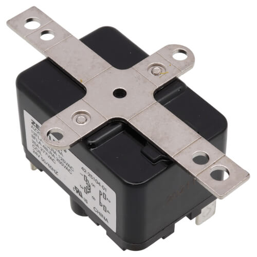 Rheem 42-25104-01 relay - side view (Voltage: 24V; Product Type: Relay)