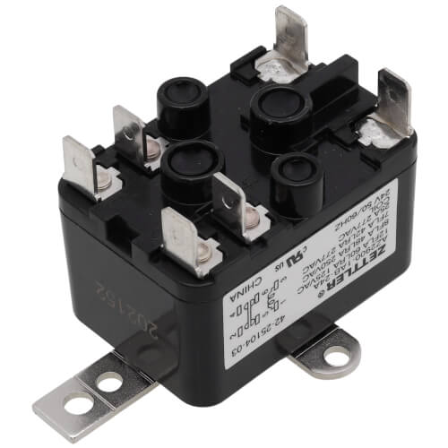 Rheem 42-25104-03 relay - front view (Voltage: 24VAC; Product Type: Relay)