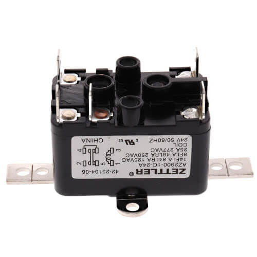 Rheem 42-25104-06 relay - detail view (Voltage: 24V; Product Type: Relay)