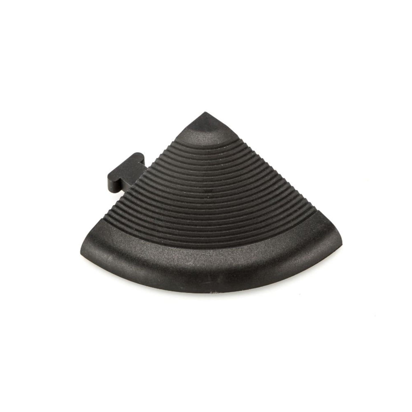 Courtyard Casual 24-Pack Black PVC Deck Tile Transition