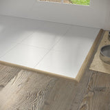 CALI Point Break Pine 1.31-in x 72.83-in Vinyl Floor Reducer