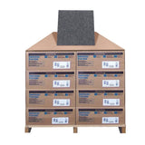 Armstrong Standard Excelon Imperial Texture VCT, Blue Gray, 12 in. x 12 in. x 1/8 in. Vinyl Composition Tile – 1080 sq. ft. Pallet