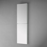 Fresca 15-in x 52-in Surface/Recessed Mount Mirror Mirrored Medicine Cabinet