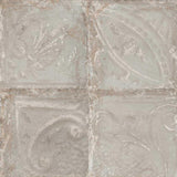 Giorbello Sassuolo Tiles Gray Relief 12-in x 12-in Glazed Porcelain Stone Look Floor and Wall Tile (12-sq. ft/ Carton)