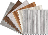 Perfection Floor Tile Vintage Wood Collection 6-Piece 20-in x 20-in Vintage White Vinyl Tile