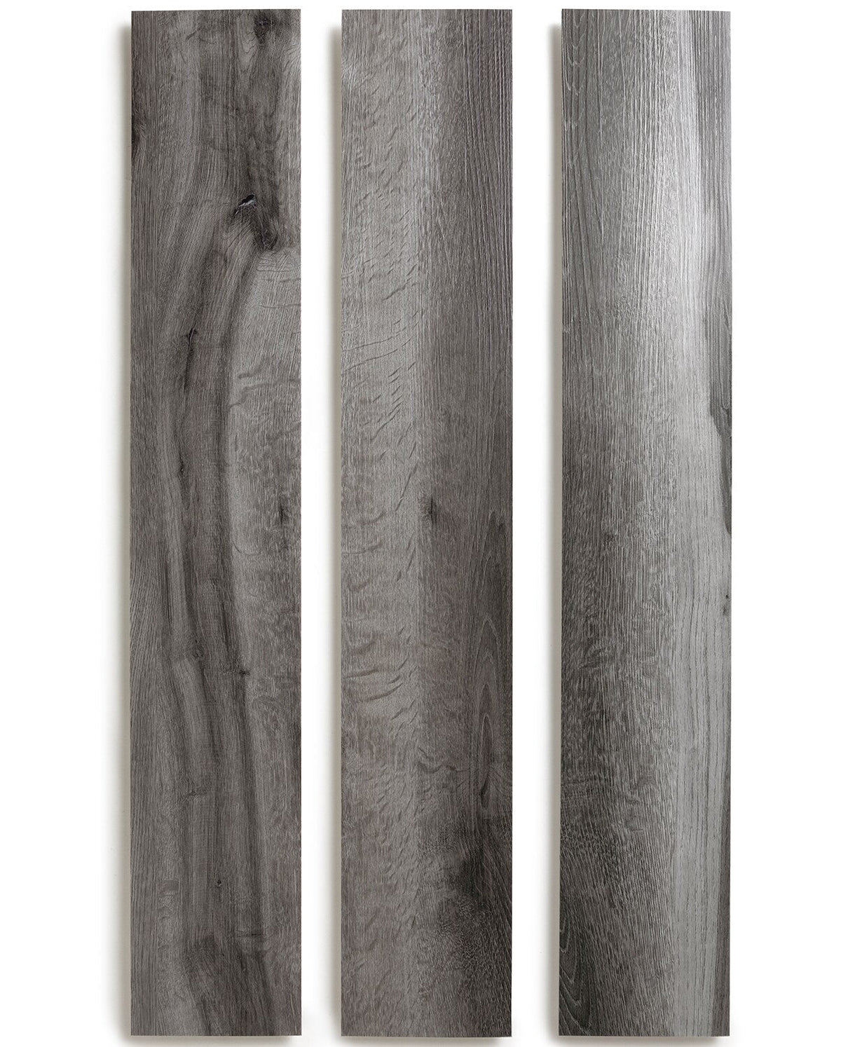 Lucida USA BaseCore Kiln Gray 12-mil x 6-in W x 36-in L Waterproof Peel and Stick Vinyl Plank Flooring (54-sq ft/ Carton)