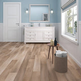 Lucida USA BaseCore Honey Brown 12-mil x 6-in W x 36-in L Waterproof Peel and Stick Vinyl Plank Flooring (54-sq ft/ Carton)