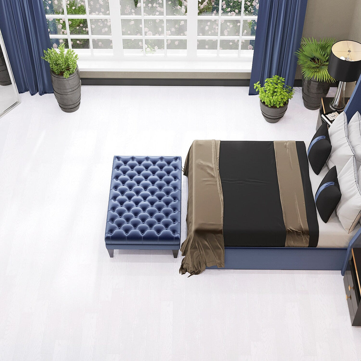 Lucida USA BaseCore Blanc White 12-mil x 6-in W x 36-in L Waterproof Peel and Stick Vinyl Plank Flooring (54-sq ft/ Carton)