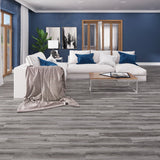 Lucida USA BaseCore Kiln Gray 12-mil x 6-in W x 36-in L Waterproof Peel and Stick Vinyl Plank Flooring (54-sq ft/ Carton)