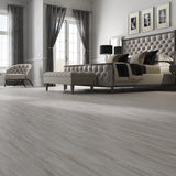 Lucida USA BaseCore Winter Gray 12-mil x 6-in W x 36-in L Waterproof Peel and Stick Vinyl Plank Flooring (54-sq ft/ Carton)