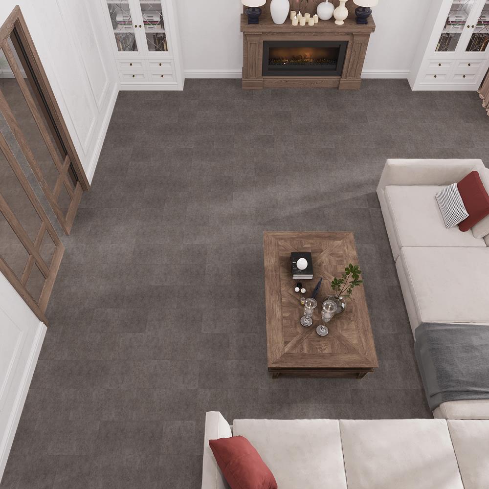 Lucida USA BaseCore Wool 12-in x 12-in Waterproof Peel and Stick Luxury Flooring (36-sq ft)