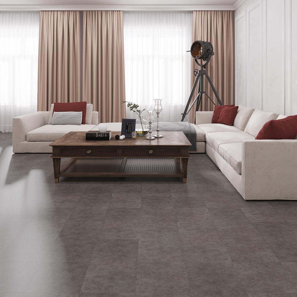 Lucida USA BaseCore Wool 12-in x 12-in Waterproof Peel and Stick Luxury Flooring (36-sq ft)