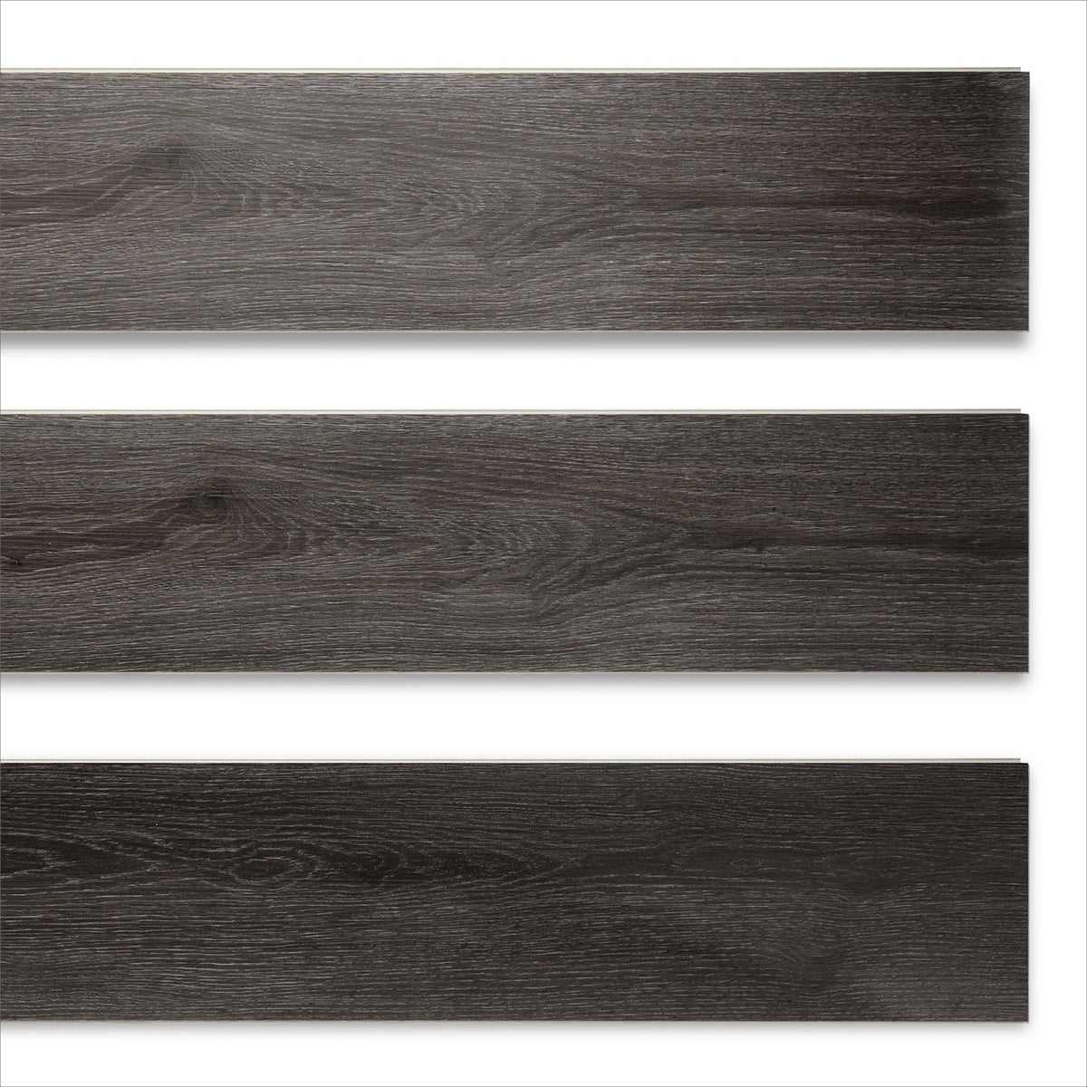 Lucida USA (Sample) Maxcore Storm Black Wood Look 22-mil Interlocking Luxury Vinyl Plank