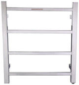 ANZZI Polished Chrome Plug-In Wall Mount Towel Warmer, 17.71-in W x 19.69-in H