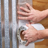 Peel & Seal Instant Waterproof Repairs Aluminum Self-Adhesive Roll Flashing, Silver, 6-in x 25-ft