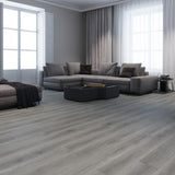 Lucida USA MaxCore Pro Stormcloud Gray 20-mil x 7-3/32-in W x 48-in L Waterproof Interlocking Luxury Vinyl Plank Flooring (24.5-sq ft/ Carton)