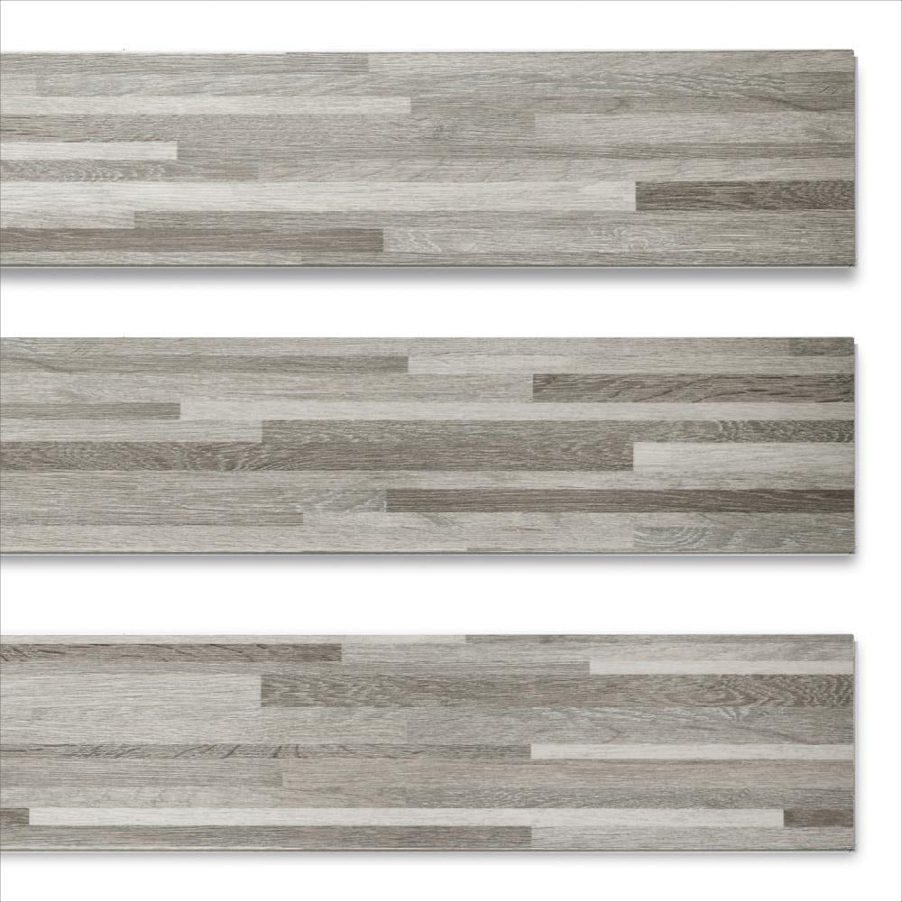 Lucida USA MaxCore Pro Silverbar Gray 20-mil x 7-3/32-in W x 48-in L Waterproof Interlocking Luxury Vinyl Plank Flooring (24.5-sq ft/ Carton)