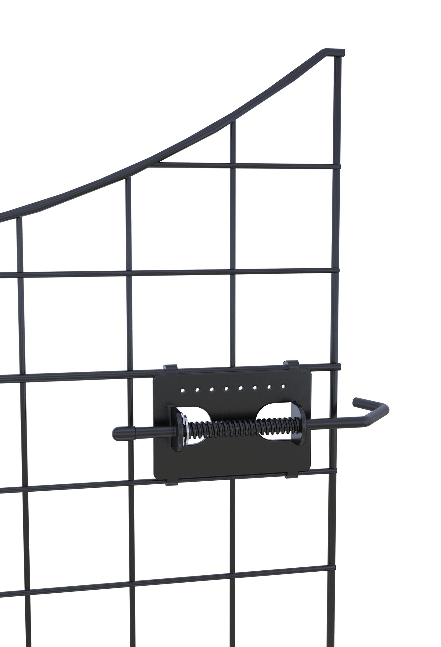 Zippity Outdoor Products 4 Panels 1 Gate 2-ft H x 2-ft W Black Galvanized Iron Scallop No Dig Garden Fence Gate Kit