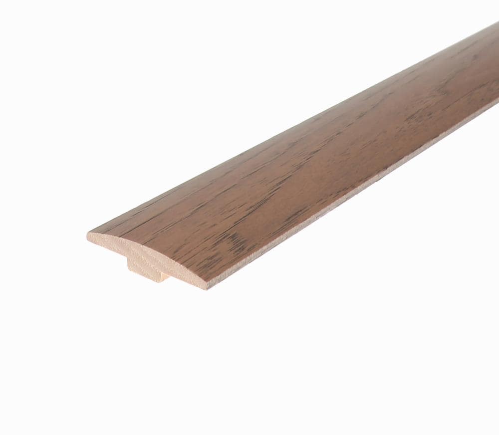 Flexco Hickory Bellota 0.408-in T x 2-in W x 78-in L Solid Wood Floor T-Moulding