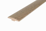Flexco French Oak Raval 0.427-in T x 2-in W x 78-in L Solid Wood Floor T-moulding