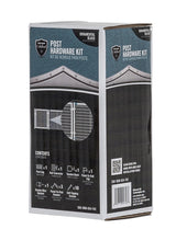 Yardgard Select 3.75-in Black Metal Rail Clip For Metal Fence