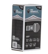 Yardgard Select 3.75-in Black Metal Rail Clip For Metal Fence