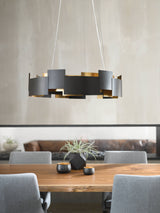 Kichler Moderne 1-Light Bronze Modern/Contemporary Led Chandelier