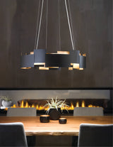 Kichler Moderne 1-Light Bronze Modern/Contemporary Led Chandelier