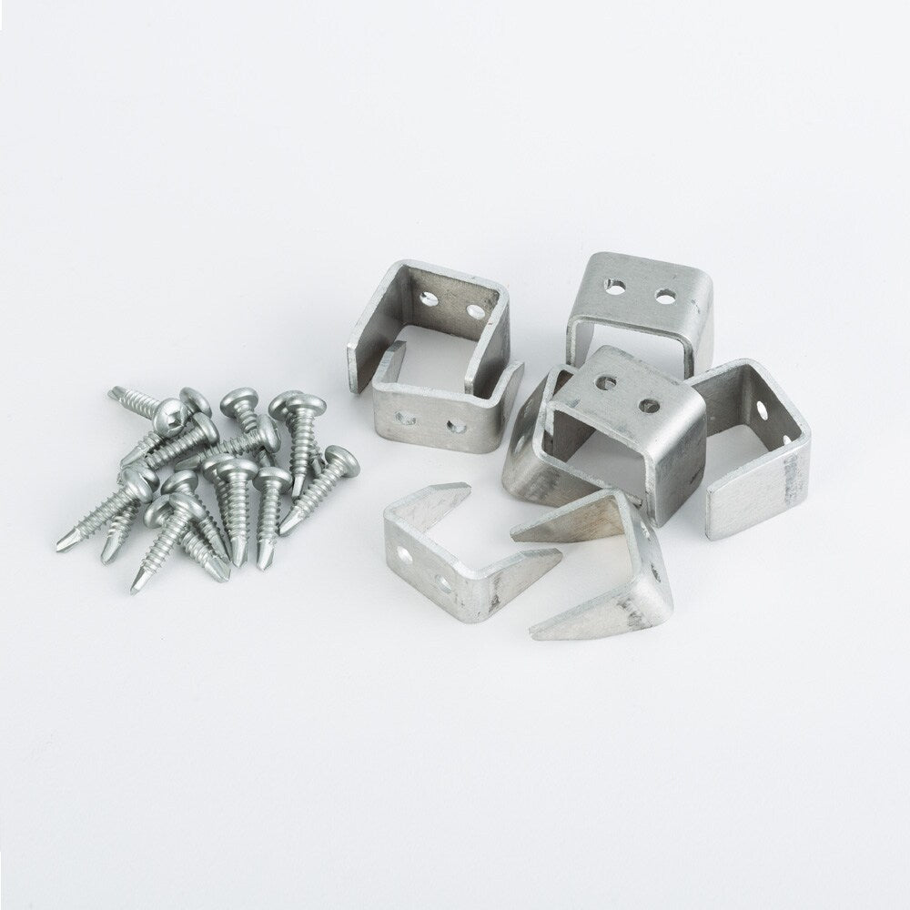 TimberTech 11-in x 5-in Impression Rail Express Stainless Steel Aluminum Stair Connector