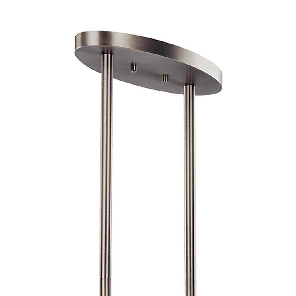 Kichler Roswell 3-Light Brushed Nickel Modern/Contemporary Chandelier