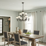 Kichler Lacey 9-Light Bronze Transitional Chandelier