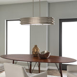 Kichler Roswell 3-Light Brushed Nickel Modern/Contemporary Chandelier