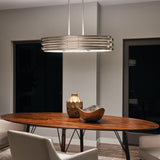Kichler Roswell 3-Light Brushed Nickel Modern/Contemporary Chandelier