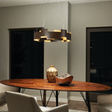 Kichler Moderne 1-Light Bronze Modern/Contemporary Led Chandelier