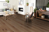 Bruce Nature of Wood Plus Soft Brown White Oak 6-1/2-in W x 7/16-in T x Varying Length Wirebrushed Engineered Hardwood Flooring (30.37-sq ft / Carton)