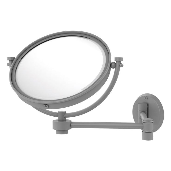 Allied Brass Tribecca 8-in x 15-in Polished Brass Double-Sided Magnifying Wall-Mounted Vanity Mirror