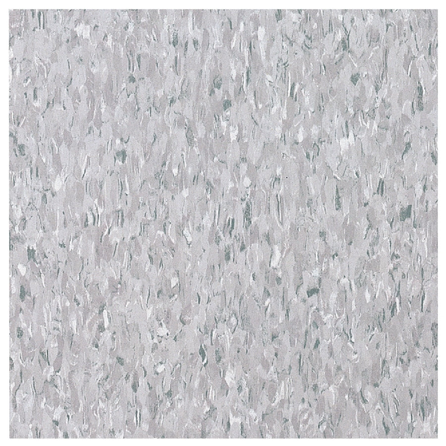 Armstrong Flooring Imperial Texture VCT Blue Gray 12-in W x 12-in L Commercial Vinyl Tile Flooring