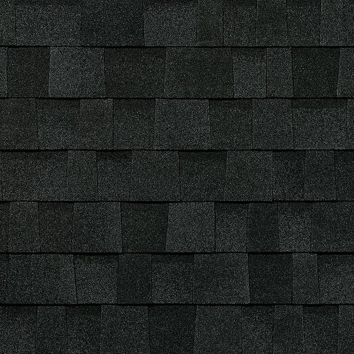 Owens Corning Oakridge Architectural Roof Shingles, Onyx Black — 32.8-sq ft per Bundle