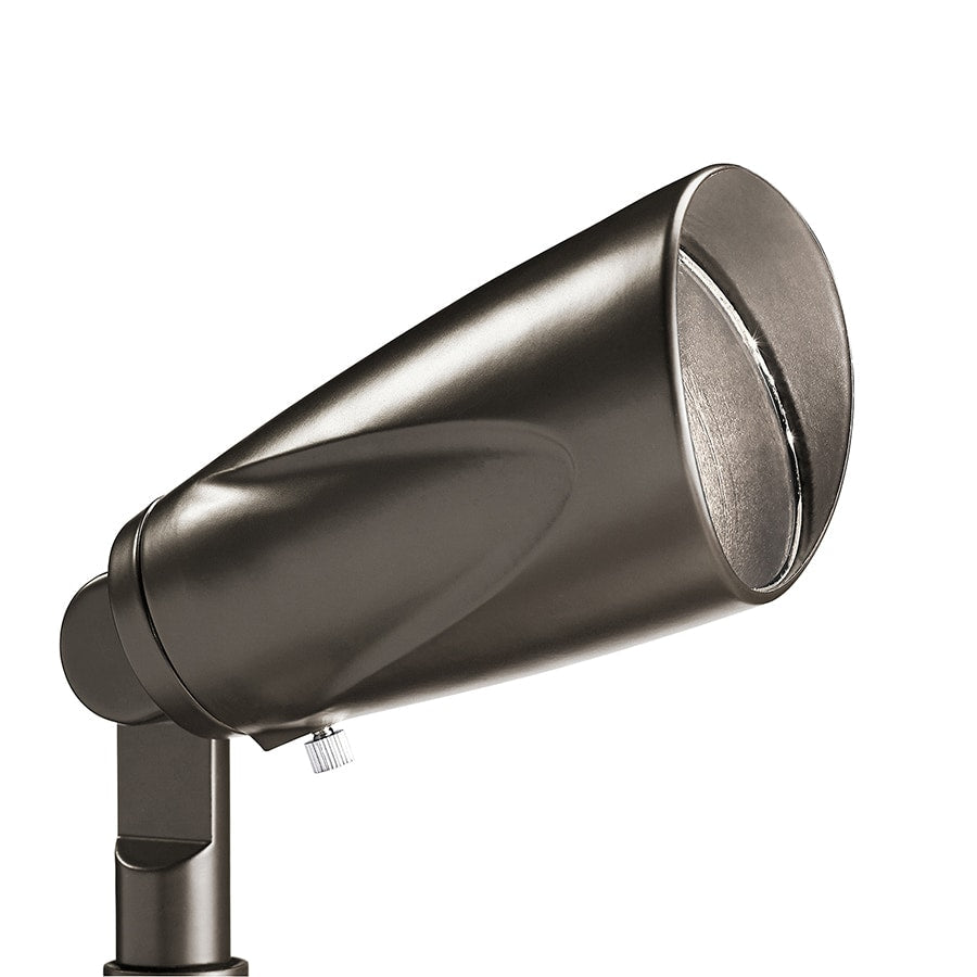 Kichler 150-Lumen 3-Watt Olde Bronze Low Voltage Hardwired LED Landscape Flood Light