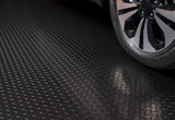 G-Floor Diamond Tread 8-1/2-ft x 22-ft Midnight Black Diamond Plate Garage Floor Roll, 75-mil PVC