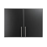 Prepac Elite 32-in W x 24-in H Wood Composite Black Wall-mount Utility Storage Cabinet