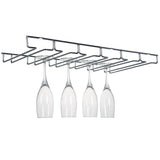 Kitchen Details Casual Chrome Metal China Cabinet with Wine Storage