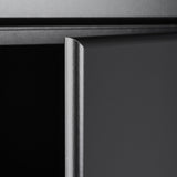 Prepac Elite 54-in W x 24-in H Wood Composite Black Wall-mount Utility Storage Cabinet