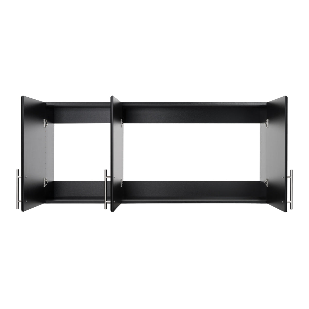 Prepac Elite 54-in W x 24-in H Wood Composite Black Wall-mount Utility Storage Cabinet