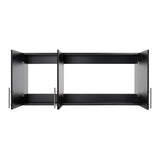 Prepac Elite 54-in W x 24-in H Wood Composite Black Wall-mount Utility Storage Cabinet