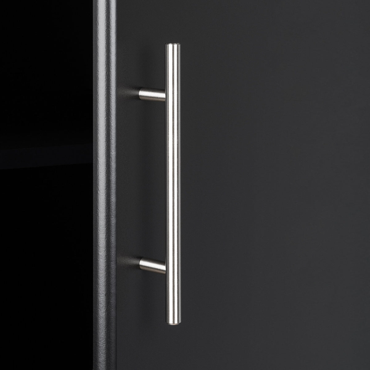 Prepac Elite 54-in W x 24-in H Wood Composite Black Wall-mount Utility Storage Cabinet