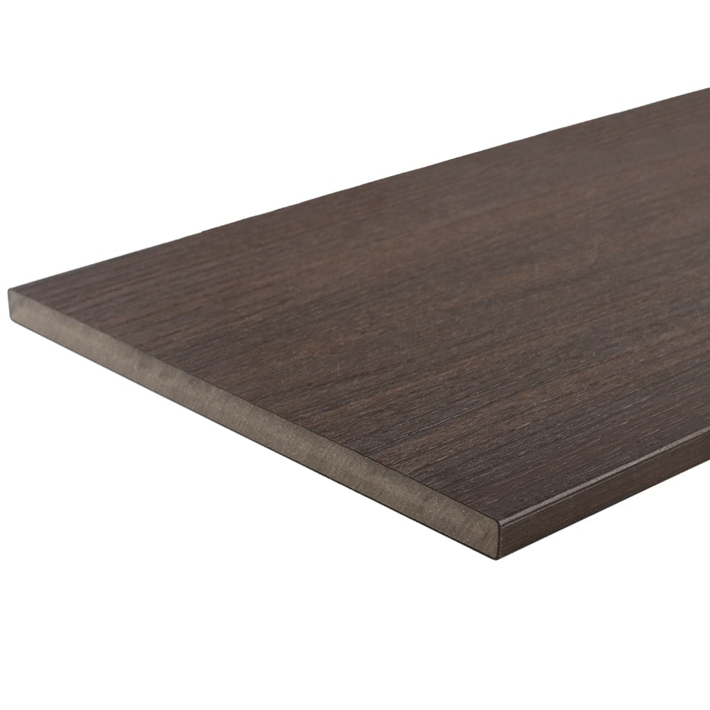 NewTechWood Fascia Board 1-in x 11-in x 6-ft Composite Spanish Walnut Fascia Deck Board (Actual Size: 0.6-in x 11-in)